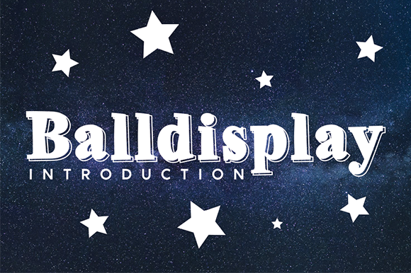 Balldisplay Font: Clean & Strong Type for Campaigns