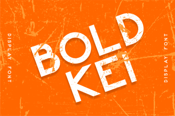 Bold Kei Font: Elevating Campaign Visuals with Playful Display Type