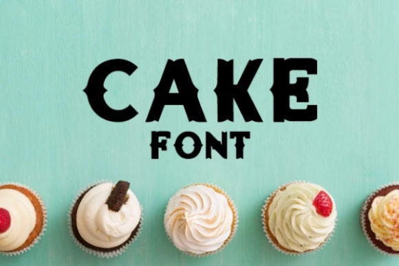 Cake Font: A Bold Display Typeface for Makers