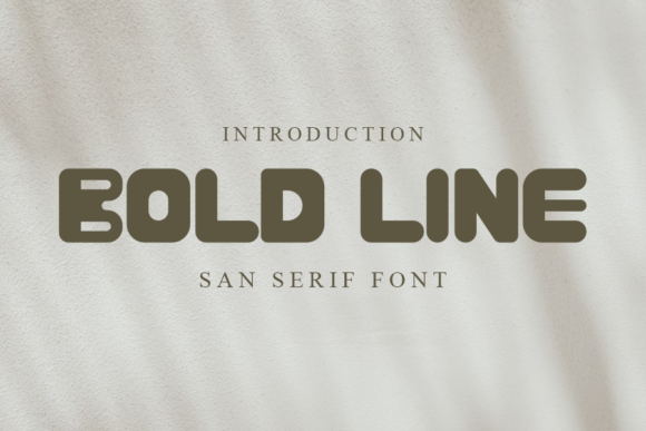 Discover Bold Line: A Versatile Font for Editorial Design