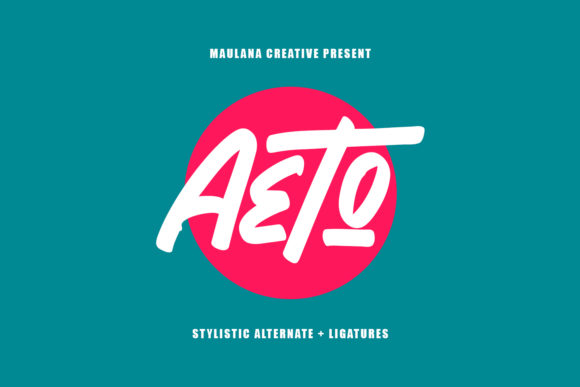 Discover the Charm of Aeto: A Sweet Display Font