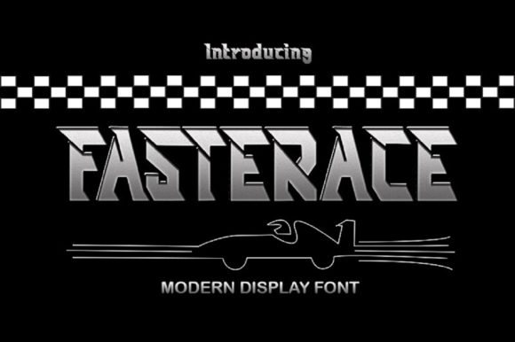 Fastrace Font: Quirky Display Typography for Web Design