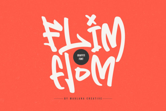 Flim Flom: Elevate Your Brand with a Cool Graffiti Display Font