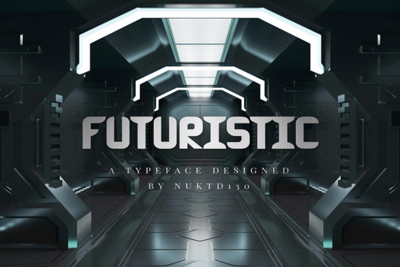 Futuristic Font: Modern Display Type for Makers