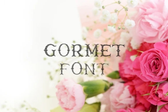 Gormet Font: Playful Display Typography for Kids Projects
