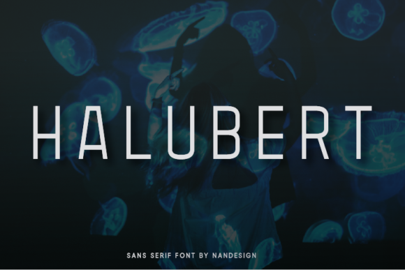 Halubert Font: A Clean Display Typeface for Modern Branding