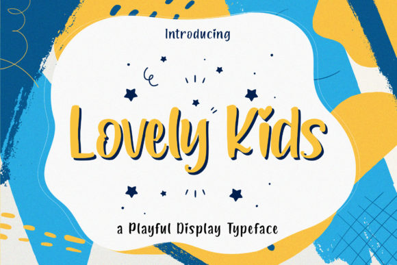 Lovely Kids Font: Playful Display Type for Creative Projects