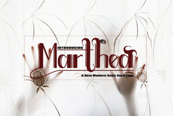 Marthea Font: Modern Display Typography for Small Business Branding