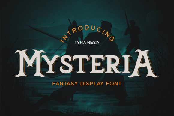 Mysteria Font: Vintage Display Style & Free Download