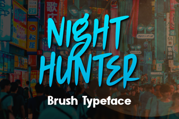 Night Hunter Font Review: A Display Typeface for Bold Branding