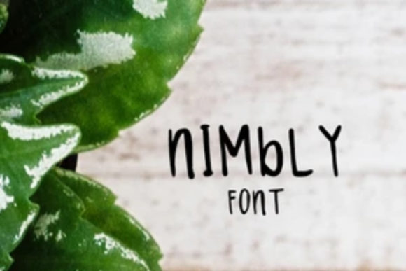 Nimbly Font: Adding Friendly Charm to Brand Identity