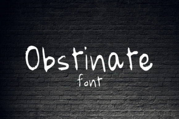 Obstinate Font Review: Adding Charm to Small Business Branding