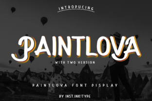 PaintLova: A Friendly Display Font for Creative Projects