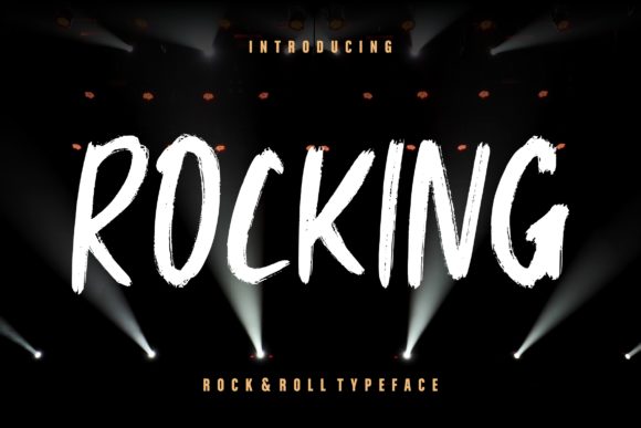 Rocking Font: Authentic Brush Style for Web Design