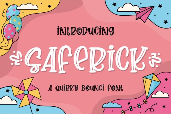 Saferick Font Review: A Quirky Display Typeface for Branding
