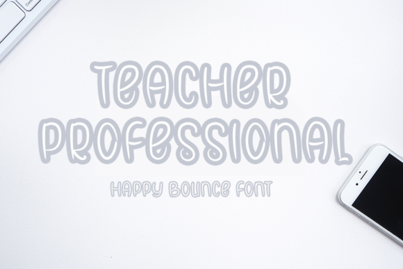 Teacher Professional Font for Modern Campaign Headlines