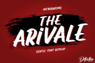 The Arivale: A Bold and Versatile Display Font for Makers