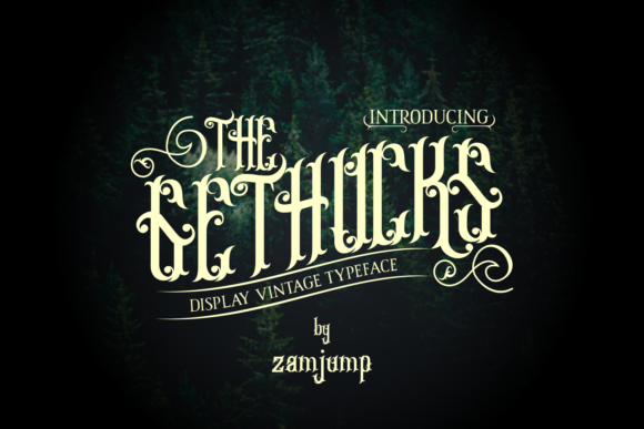 The Gethucks Font: Vintage Branding for Small Business