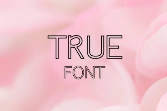 True Font Review: Classic Display Style for Campaigns