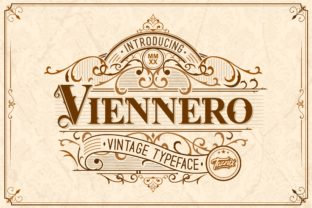 Viennero: The Perfect Vintage Font for Your Next Branding Project