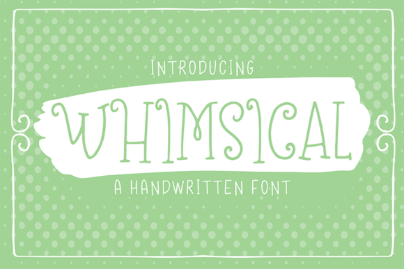 Whimsical Font: Playful Display Type for Kids Campaigns